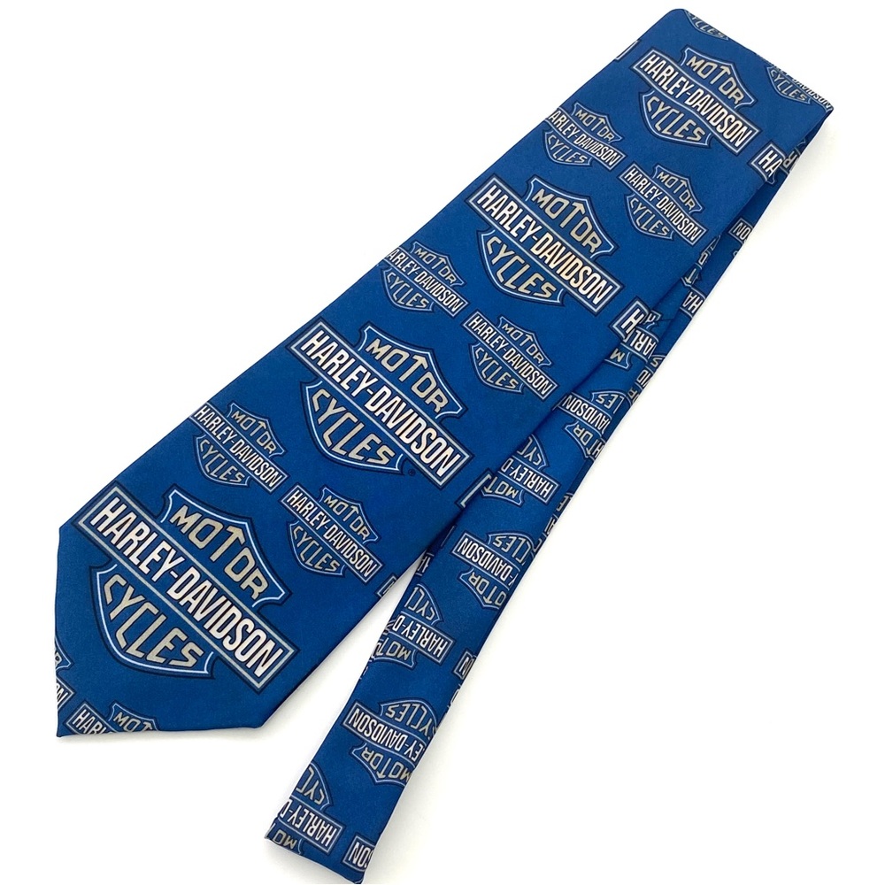 Ralph Marlin Men's Harley-Davidson Motor Cycles Logo Necktie